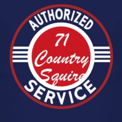 Authorized Service 1971 Country Squire Dark T Shirt
