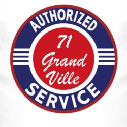 Authorized Service 1971 Pontiac Grand Ville T Shirt