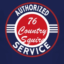 Authorized Service 1976 Country Squire Dark T Shirt