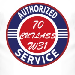 Authorized Service 1970 OLDSMOBILE CUTLASS W31 T Shirt