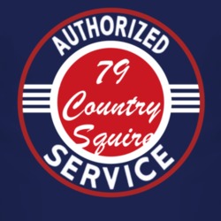 Authorized Service 1979 Country Squire Dark T Shirt