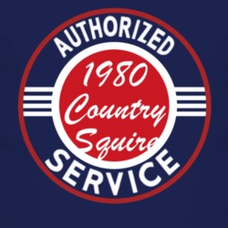 Authorized Service 1980 Country Squire Dark T Shirt