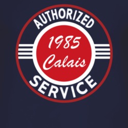 Authorized Service 1985 Oldsmobile Calais Dark T Shirt