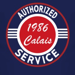 Authorized Service 1986 Oldsmobile Calais Dark T Shirt