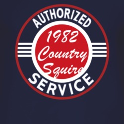 Authorized Service 1982 Country Squire Dark T Shirt