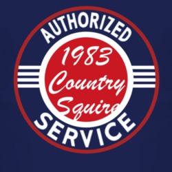 Authorized Service 1983 Country Squire Dark T Shirt