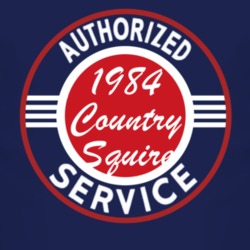 Authorized Service 1984 Country Squire Dark T Shirt