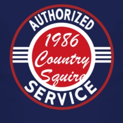 Authorized Service 1986 Country Squire Dark T Shirt
