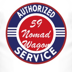 Authorized Service 1959 Chevy Nomad Wagon T Shirt
