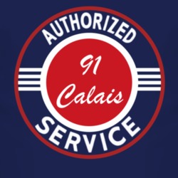 Authorized Service 1991 Oldsmobile Calais Dark T Shirt