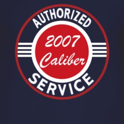 Authorized Service 2007 Dodge Caliber Dark T Shirt