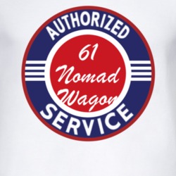 Authorized Service 1961 Chevy Nomad Wagon T Shirt
