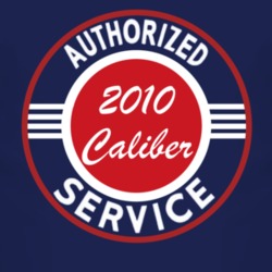 Authorized Service 2010 Dodge Caliber Dark T Shirt
