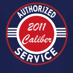 Authorized Service 2011 Dodge Caliber Dark T Shirt