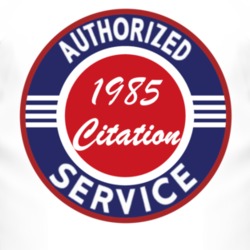 Authorized Service 1985 Chevy Citation T Shirt