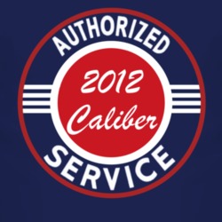Authorized Service 2012 Dodge Caliber Dark T Shirt