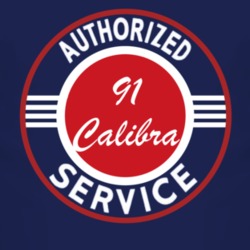 Authorized Service 1991 Chevy Calibra Dark T Shirt