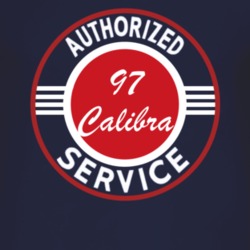 Authorized Service 1997 Chevy Calibra Dark T Shirt