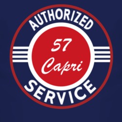 Authorized Service 1957 Lincoln Capri Dark T Shirt