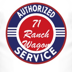 Authorized Service 1971 Ranch Wagon T Shirt