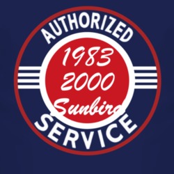 Authorized Service 1983 Pontiac 2000 Sunbird Dark T Shirt