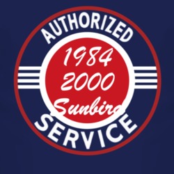 Authorized Service 1984 Pontiac 2000 Sunbird Dark T Shirt
