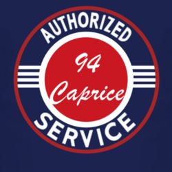 Authorized Service 1994 Chevy Caprice Dark T Shirt
