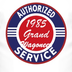Authorized Service 1985 SJ?Jeep Grand Wagoneer T Shirt