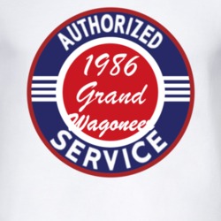 Authorized Service 1986 SJ?Jeep Grand Wagoneer T Shirt