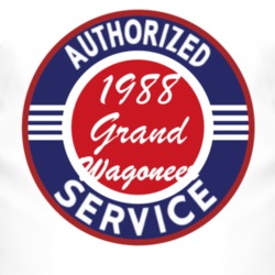 Authorized Service 1988 SJ?Jeep Grand Wagoneer T Shirt