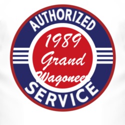 Authorized Service 1989 SJ?Jeep Grand Wagoneer T Shirt