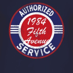 Authorized Service 1984 Chrysler Fifth Avenue Distressed Look Dark T S