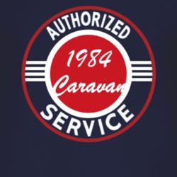 Authorized Service 1984 Dodge Caravan Dark T Shirt