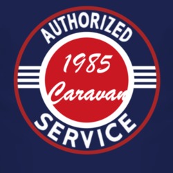 Authorized Service 1985 Dodge Caravan Dark T Shirt