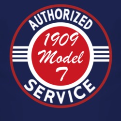 Authorized Service 1909 Model T Dark T Shirt