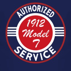 Authorized Service 1912 Model T Dark T Shirt