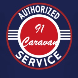 Authorized Service 1991 Dodge Caravan Dark T Shirt