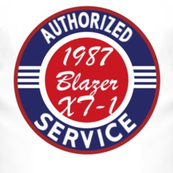 Authorized Service 1987 Chevy Blazer XT-1 T Shirt