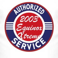 Authorized Service 2003 Chevy Equinox Xtreme T Shirt