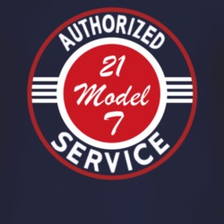 Authorized Service 1921 Model T Dark T Shirt