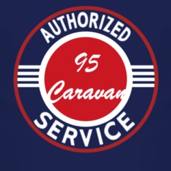 Authorized Service 1995 Dodge Caravan Dark T Shirt