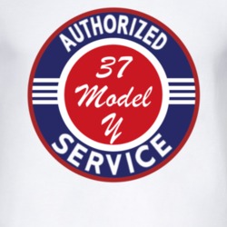 Authorized Service 1937 Model Y T Shirt