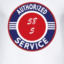 Authorized Service 1958 CJ 5 T Shirt