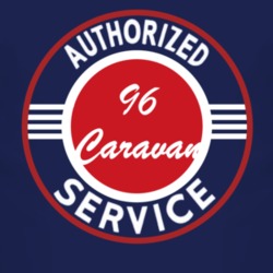 Authorized Service 1996 Dodge Caravan Dark T Shirt