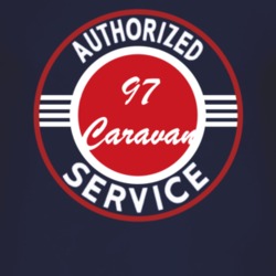 Authorized Service 1997 Dodge Caravan Dark T Shirt
