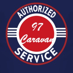 Authorized Service 1997 Dodge Caravan Dark T Shirt