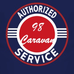 Authorized Service 1998 Dodge Caravan Dark T Shirt