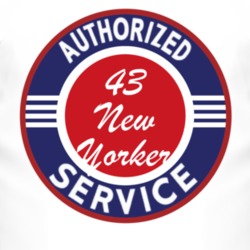 Authorized Service 1943 Chrysler New Yorker T Shirt