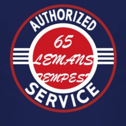 Authorized Service 1965 PONTIAC LEMANS TEMPEST Dark T Shirt