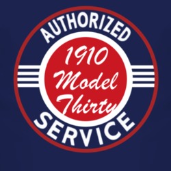 Authorized Service 1910 Cadillac Model Thirty Dark T Shirt